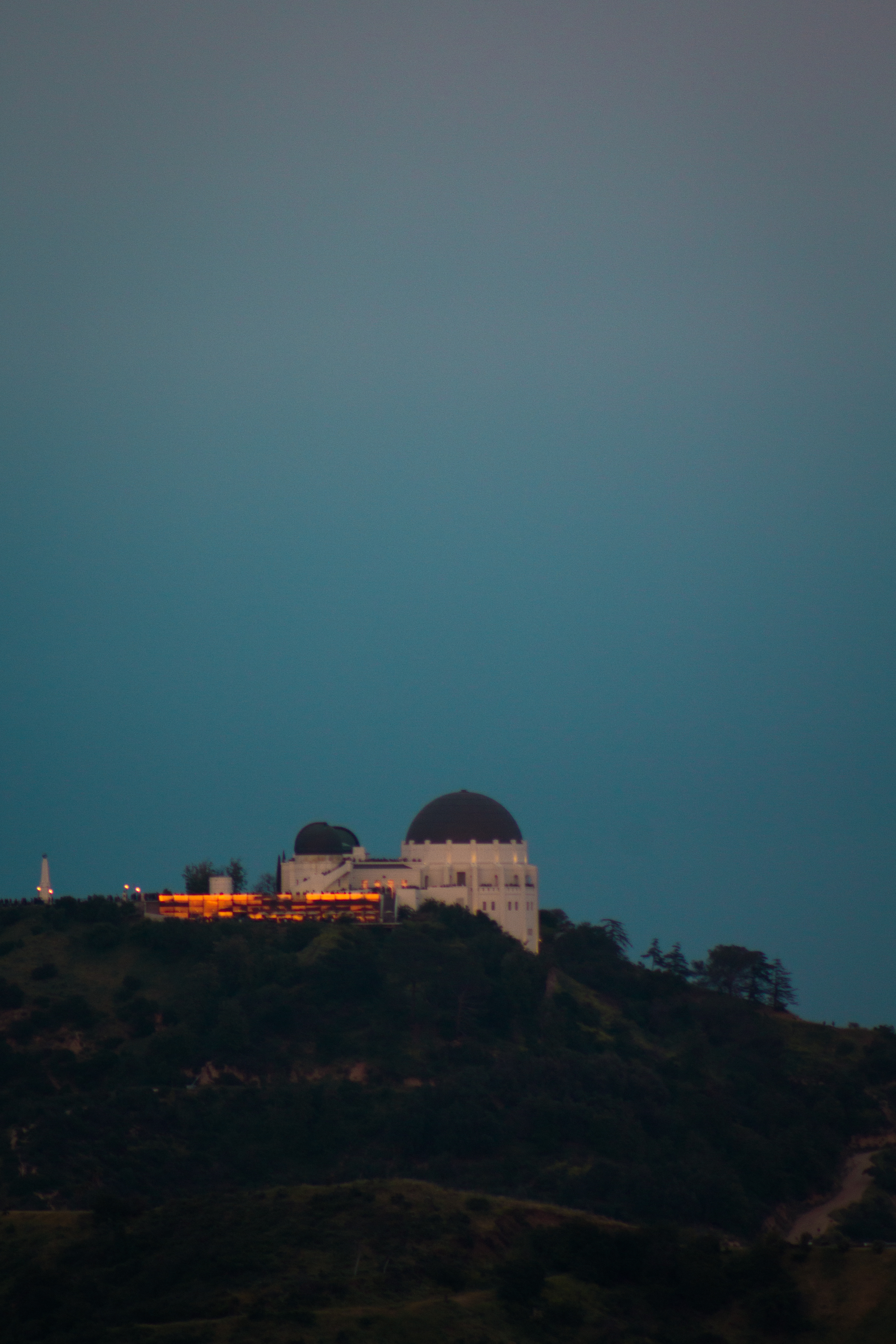 Griffith Observatory at sunset