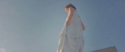 Cinematic portrait with film aesthetic