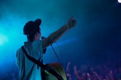 Outdoor portrait in natural environment
